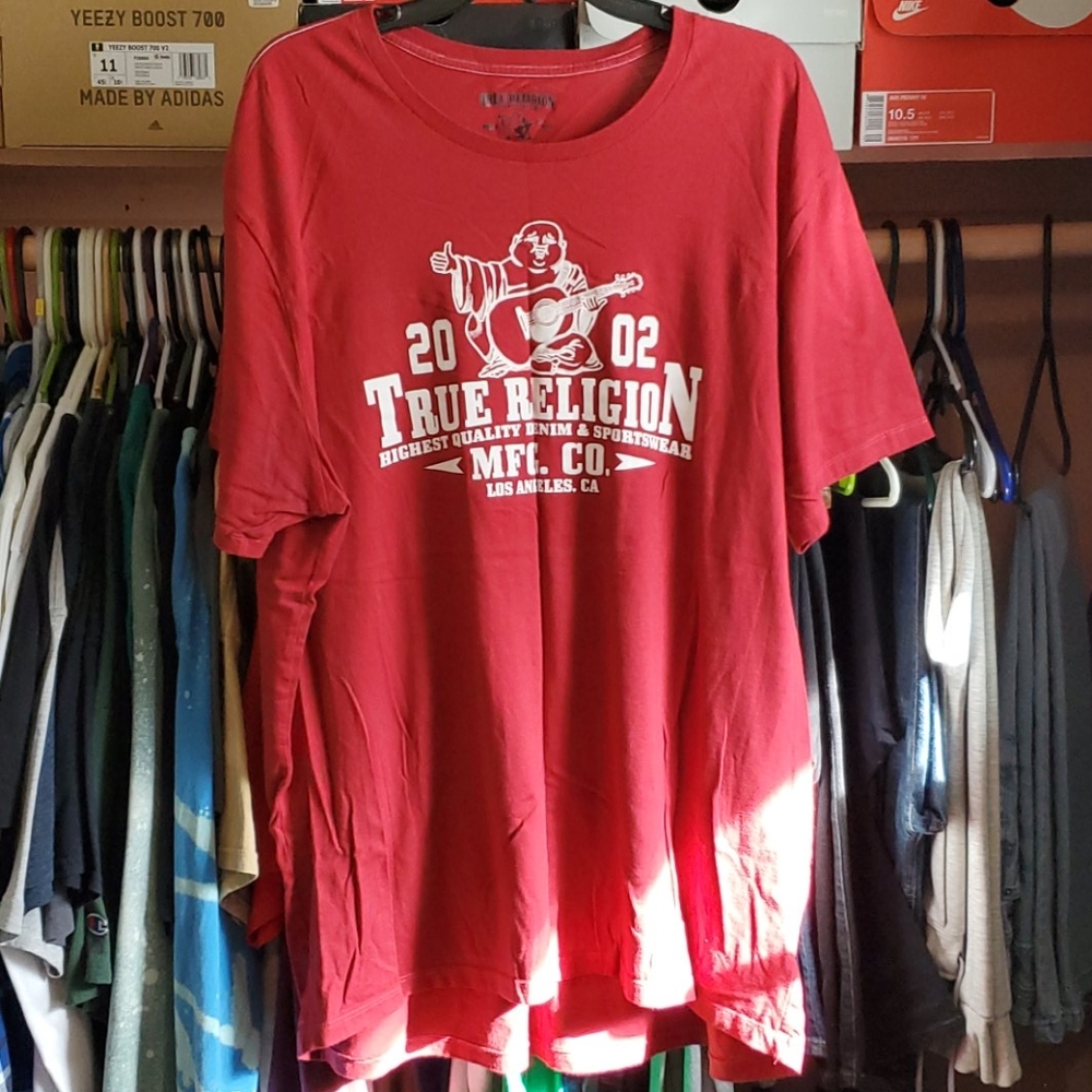 Men's True religion Buddha logo t-shirt